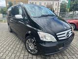 Mercedes-Benz Viano 3.0 CDI Ambiente Edition lang/STANDHEIZUNG - Mercedes-Benz Viano: Schwarz, Leder, Navigationssystem
