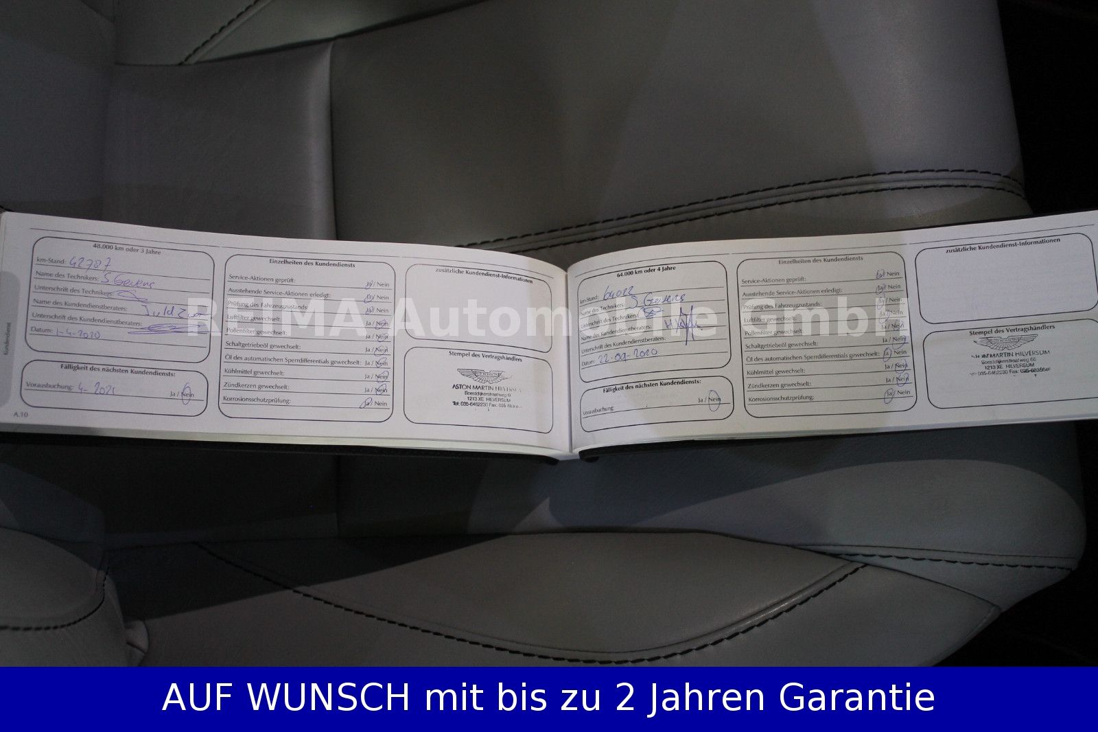Fahrzeugabbildung Aston Martin V8 Vantage 4,7i, voll Scheckheft gepflegt,