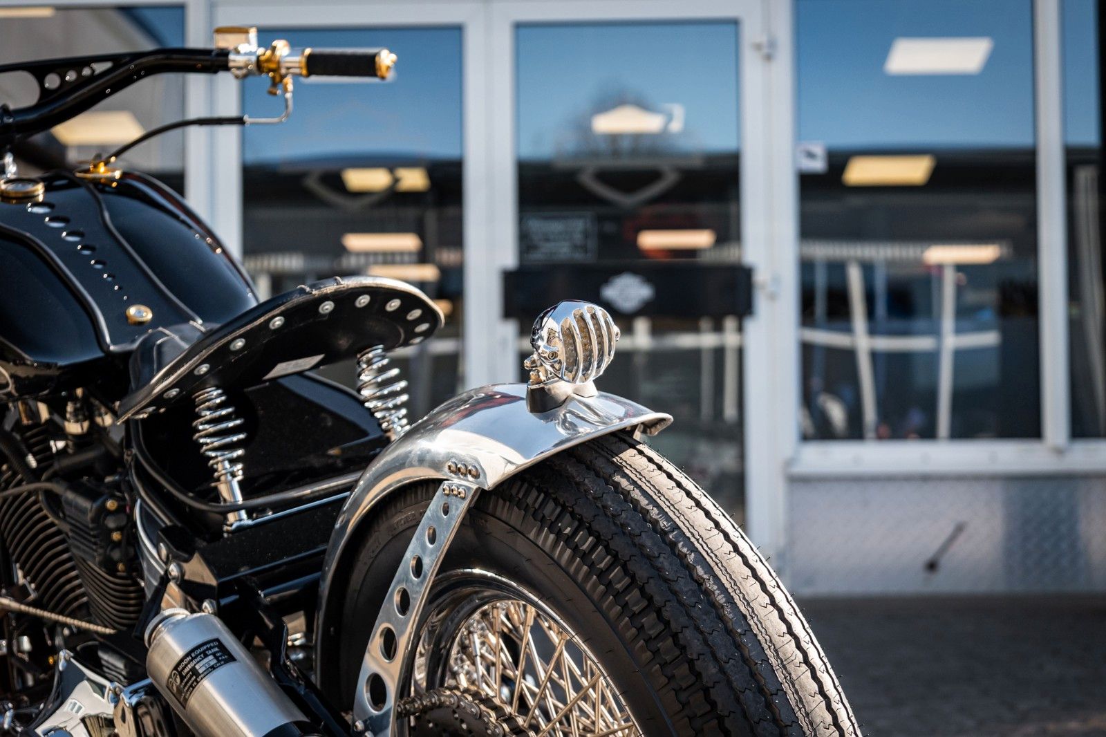 Fahrzeugabbildung Harley-Davidson Heritage Springer FLSTC 1989 Oldschool Custom