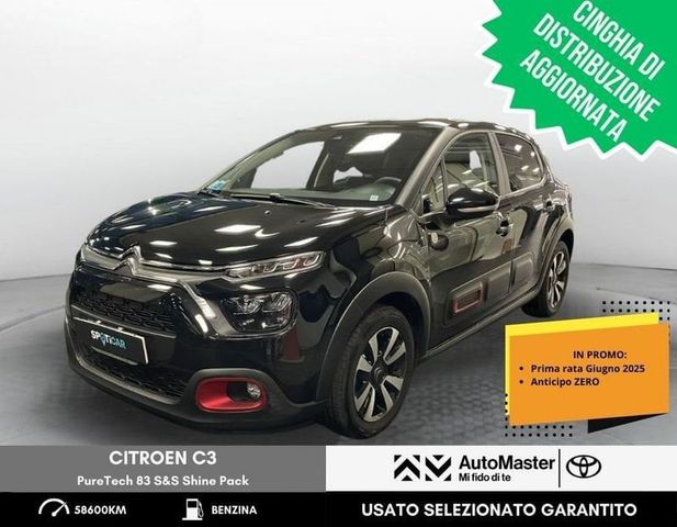 Citroën C3 PureTech 83 S&S Shine Pack