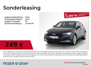 Audi Leasingangebot: Audi A3 Limo. advanced Virtual/Navi/LED/SHZ/Klima+18"