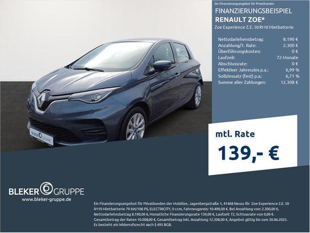 Renault ZOE Experience Z.E. 50 R110 Mietbatterie