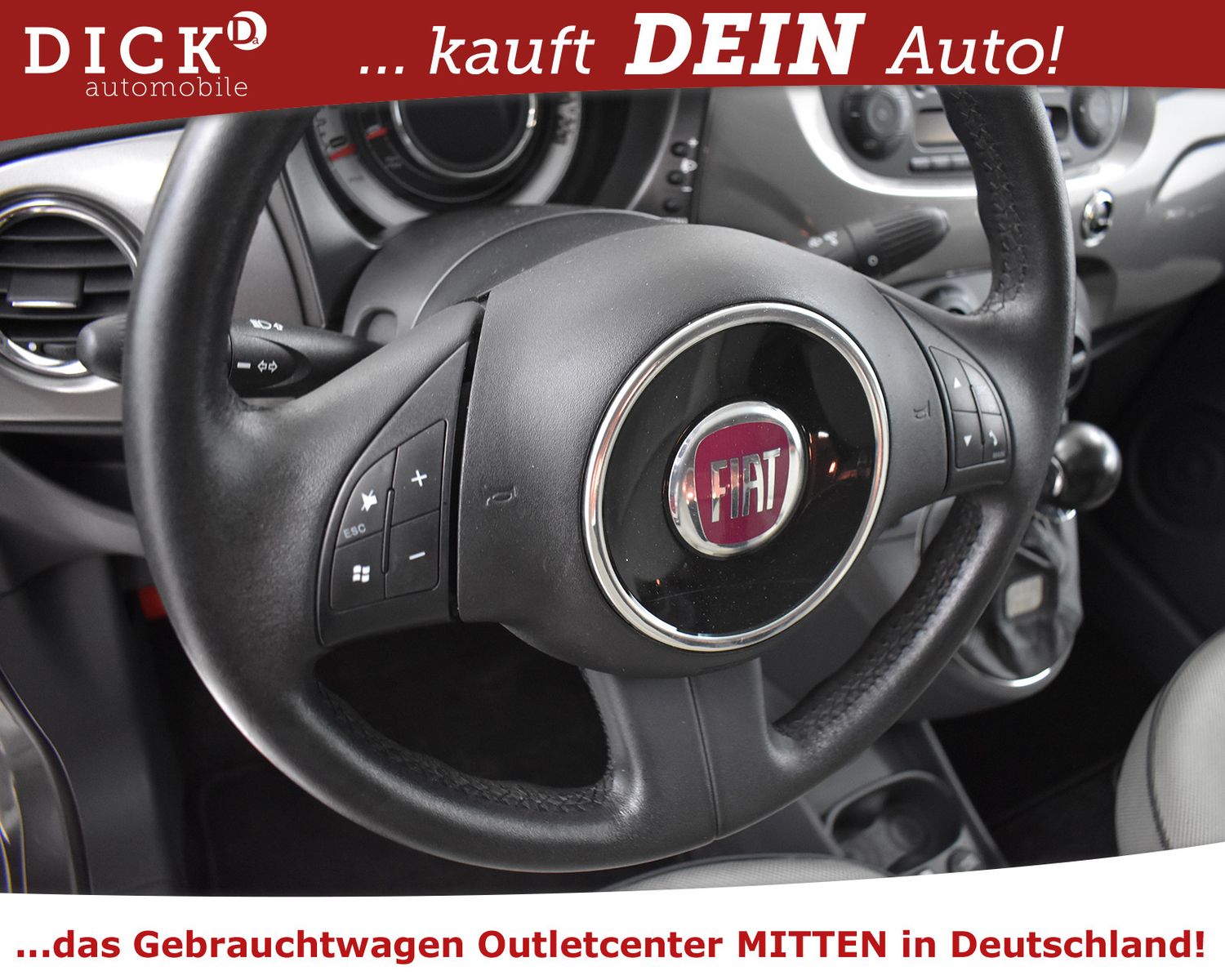 FIAT 500 1.2 Lounge 1-HAND+TOP ZUSTAND+PANO+KLIMA+TÜV - Image 12