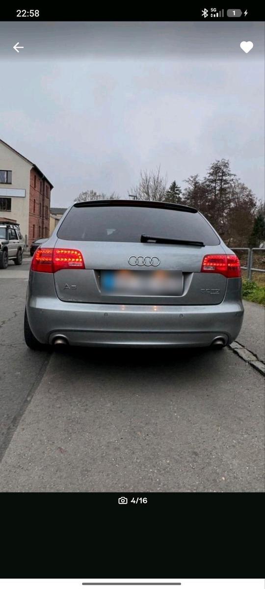 Audi A6 2008 — вигляд ззаду