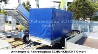 Humbaur HA 15 25 13 FS Einachsanhänger - Hochplane blau