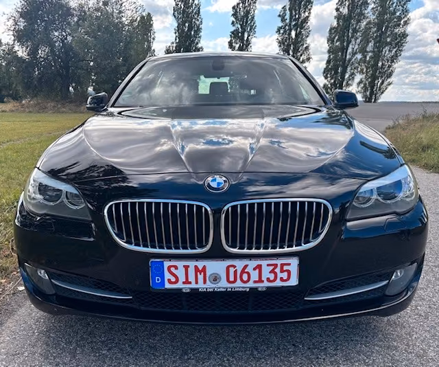 BMW 520 2011 — rear view