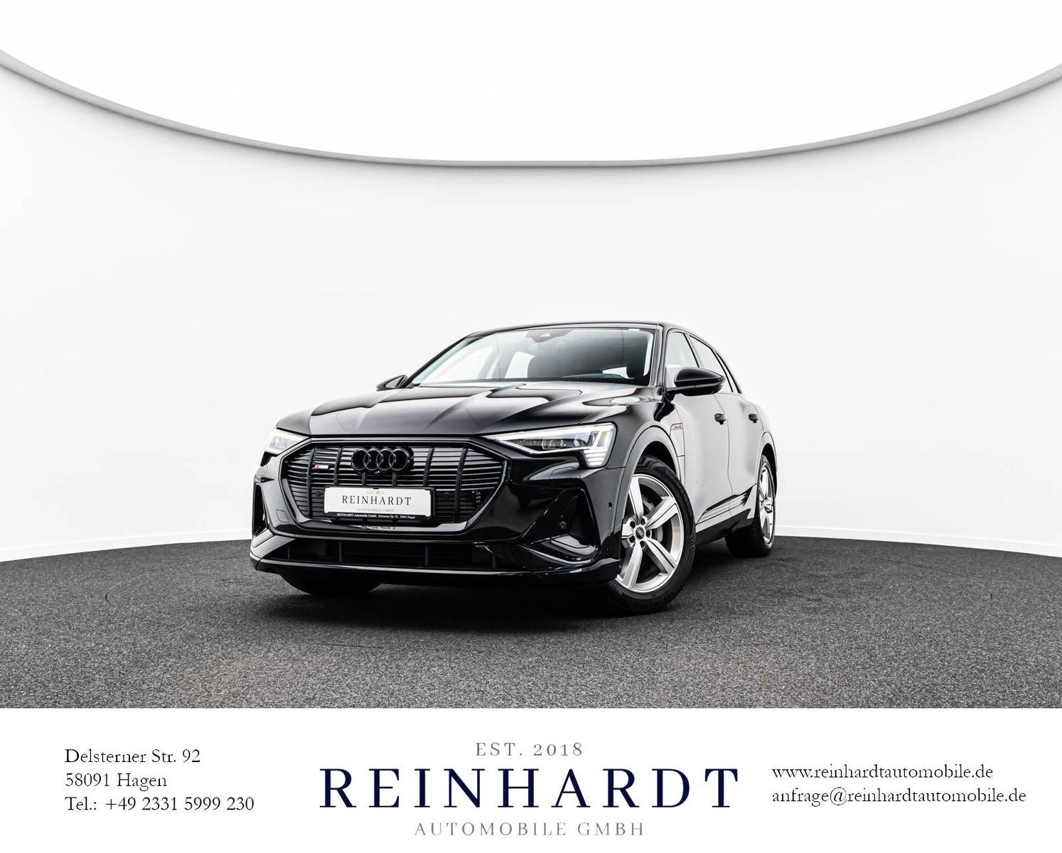 Audi e-tron E-TRON 55 S LINE ALL-BLACK 20Z/ACC/HuD/PANO/360°