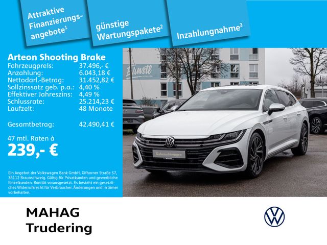 VW Arteon Shooting Brake R 2.0 TSI 4MOT AHK Leder I