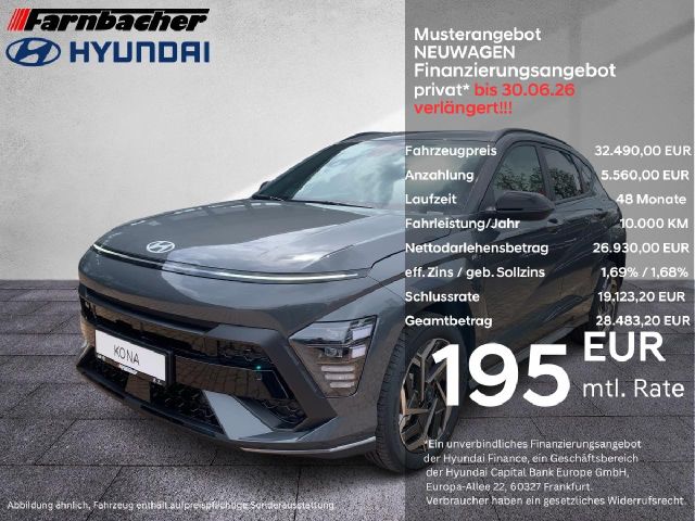 Hyundai KONA N Line Hybrid 2WD el. Heckklappe bis 30.06*