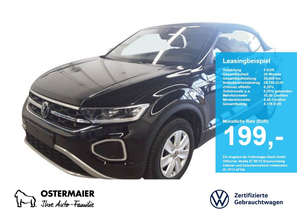 T-Roc Cabriolet GOAL 1.5TSI 150PS DSG NP.49 NAVI