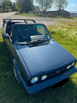 Volkswagen VW Golf 1 Cabrio  H Zulassung  Heliosblau   - VW Gebrauchtwagen von 1989