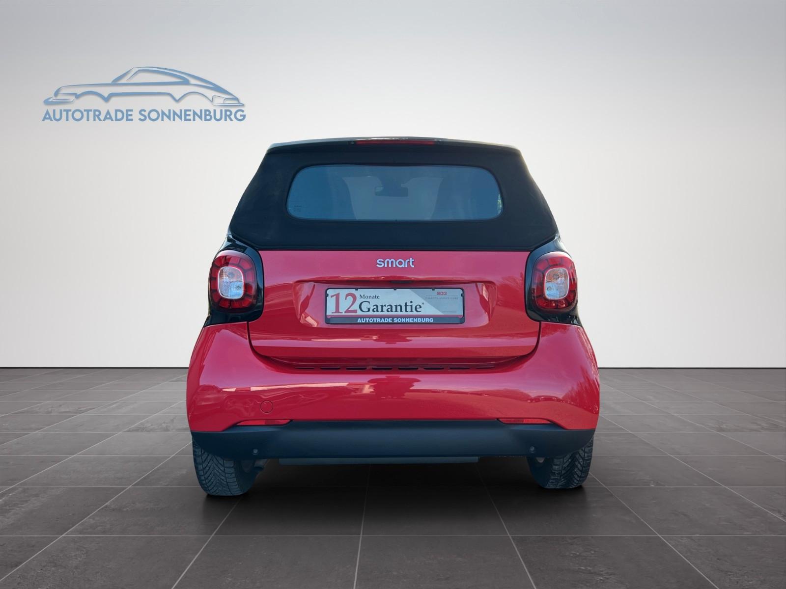 Smart ForTwo cabrio 52 kW/SITZHEIZUNG/BLUETOOTH/KLIMA