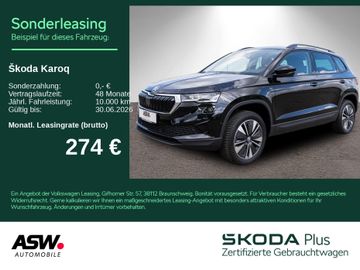 Skoda Leasingangebot: Skoda Karoq Selection 2,0 TDI DSG LED AHK 360° Navi VC