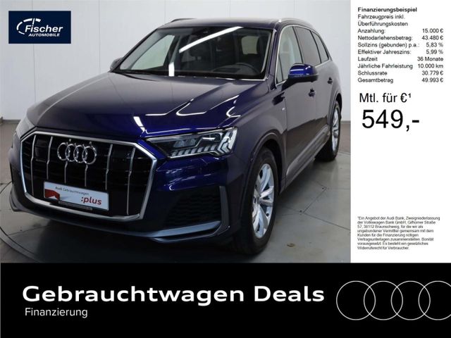 Audi Q7 50 TDI qu. S line Tip. AHK/P-Dach/Matrix/NAV