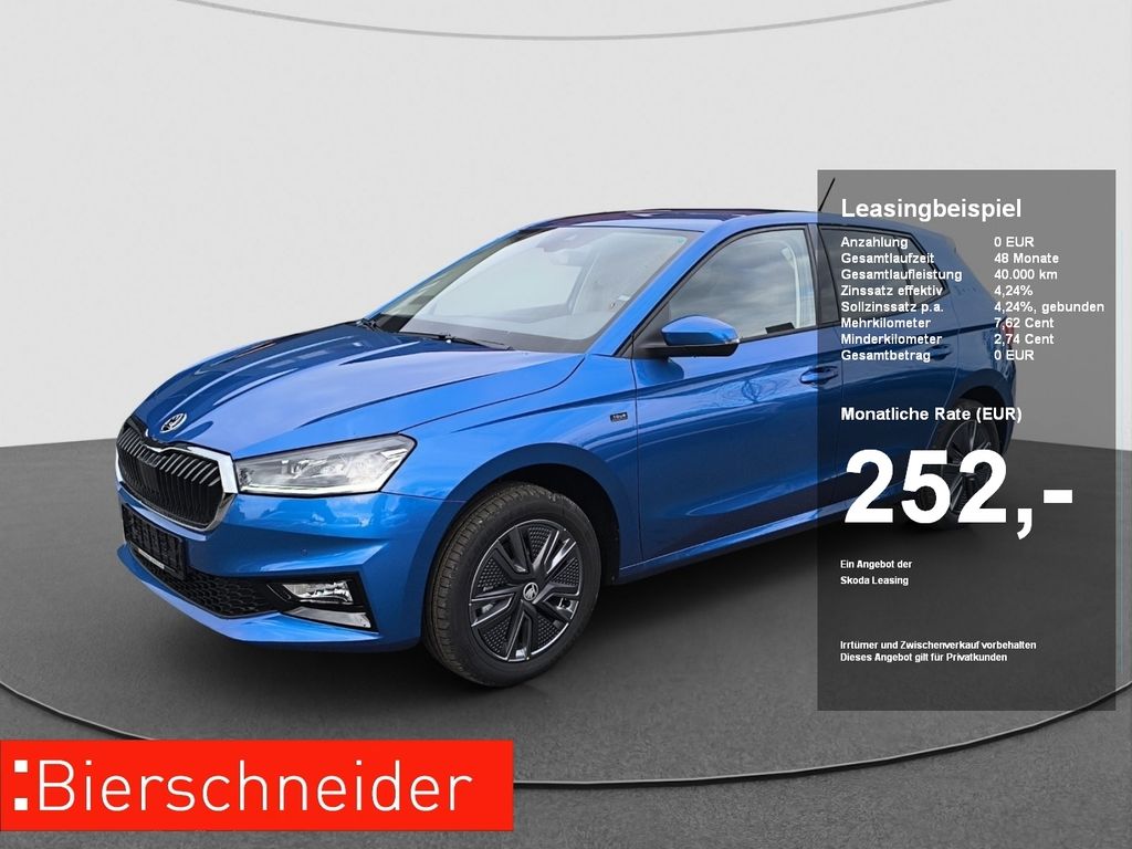 Skoda Fabia 1.0 TSI DSG Tour ACC SHZ KLIMAAUT PDC LIGH