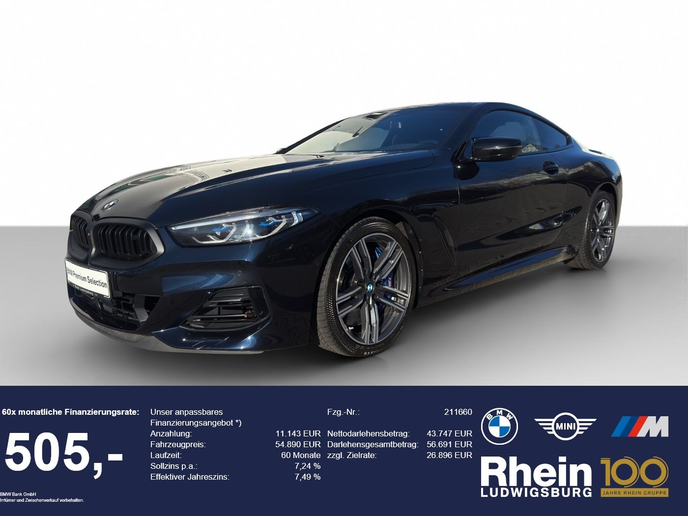 BMW BMW M850i xDrive Navi.Laser.360°.SoftClose.ACC.360