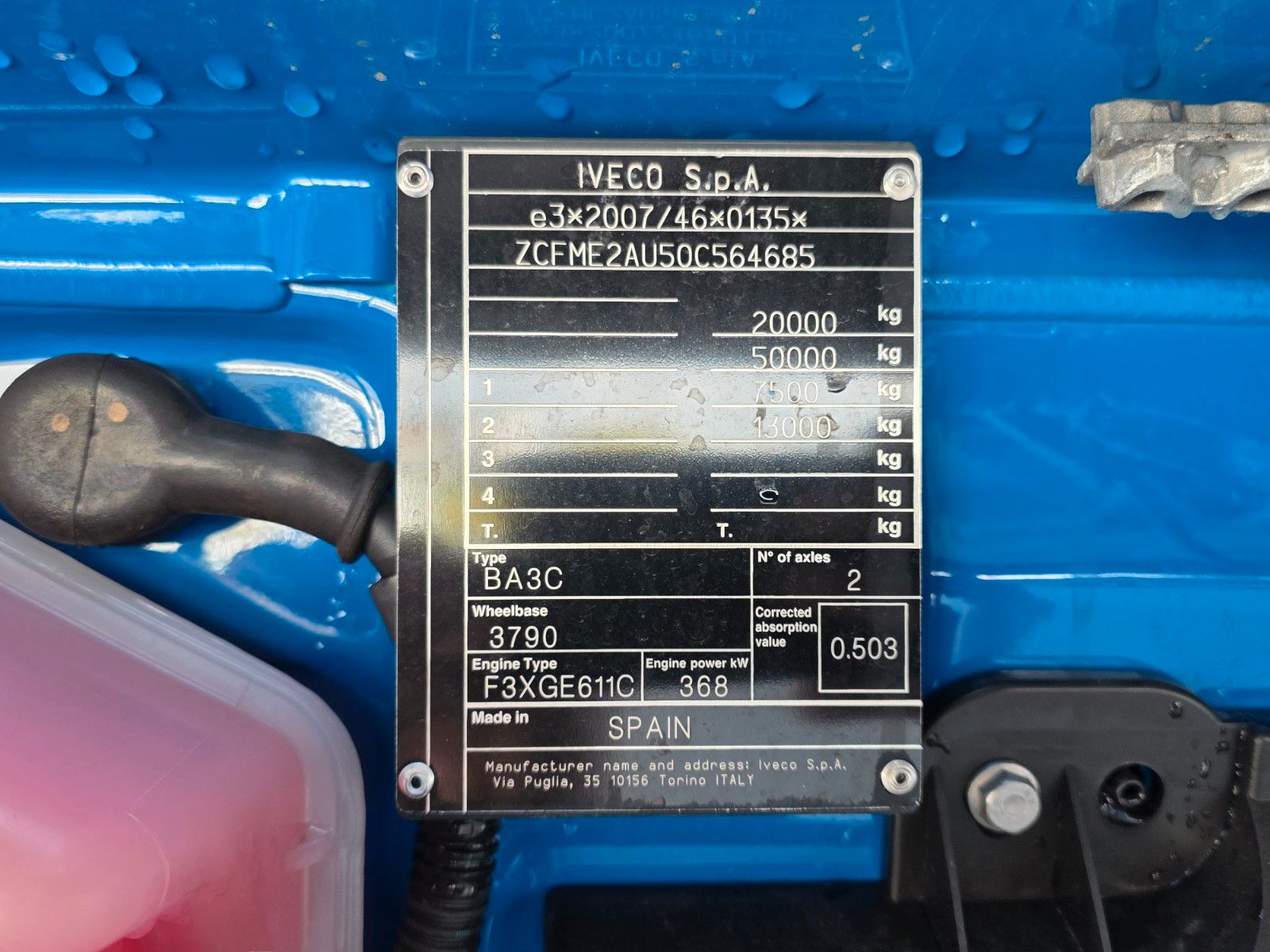 Fahrzeugabbildung Iveco S-Way AS440S50T/P Standklima+Heizung LED