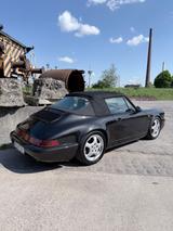 Porsche 964 C2 Cabrio Schalter TOP gepflegt - schwarze Porsche 964