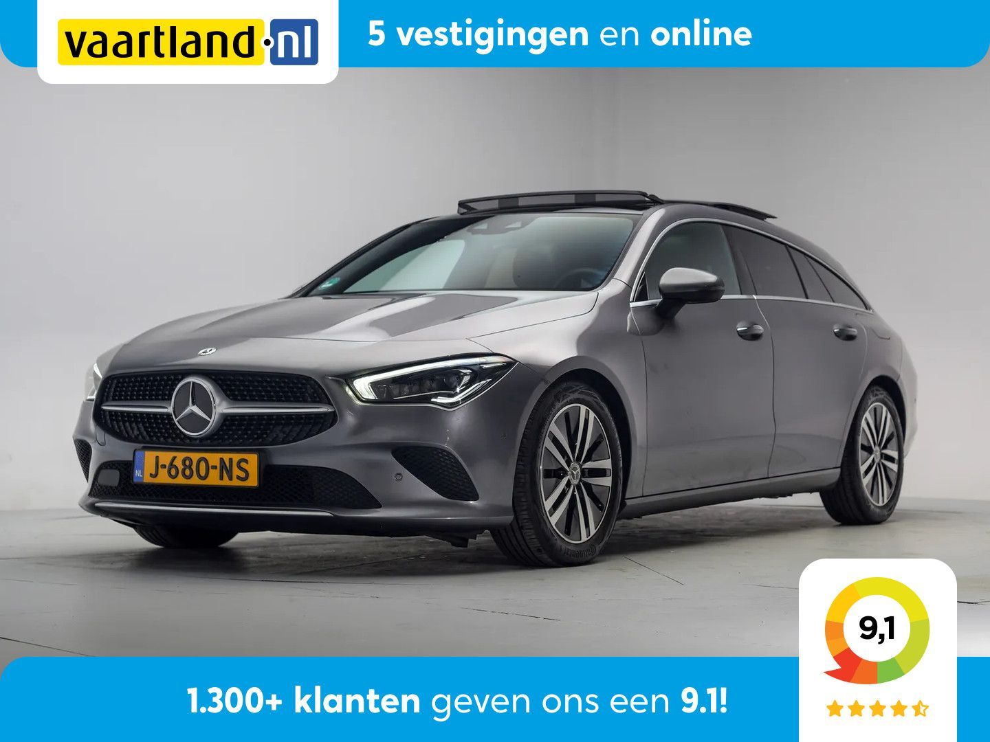Mercedes-Benz CLA 180 Shooting Brake 180d Luxury Aut. [ Panora