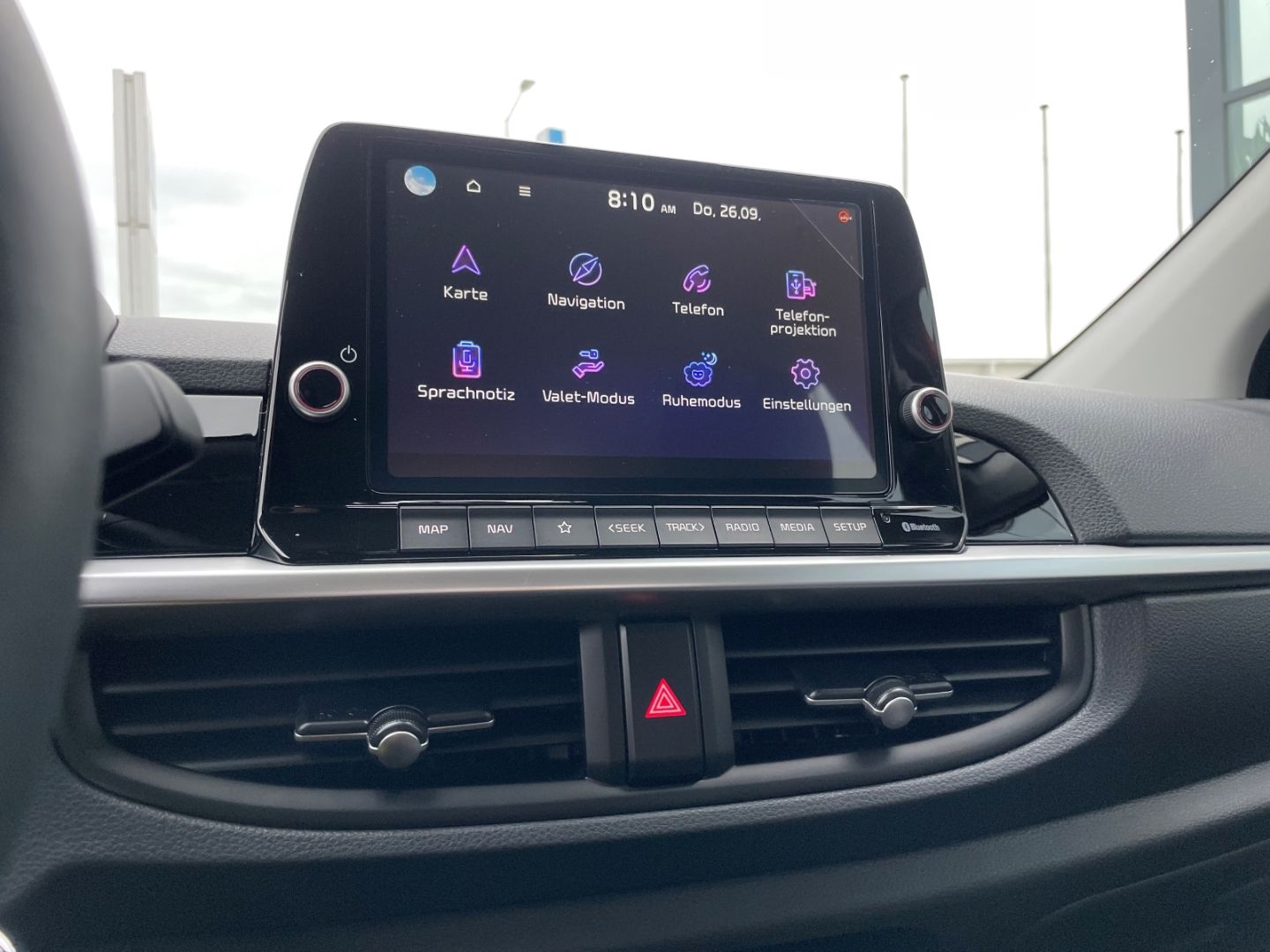 Fahrzeugabbildung Kia Picanto Vision DAB Verkehrszeichenerk SHZ Navi