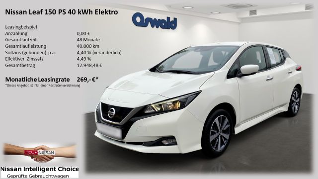 Nissan Leaf 40 kWh Automatik - Acenta