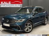Volkswagen Tiguan R-Line *HUD*360*PANORAMA*MATRIX*EasyOpen* - mit Benzin-Antrieb: Blau, Beheizbares Lenkrad, Geländewagen