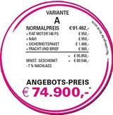 LMC Cruiser Comfort Sondermodel Soma Camp T 650 EB  - LMC 650