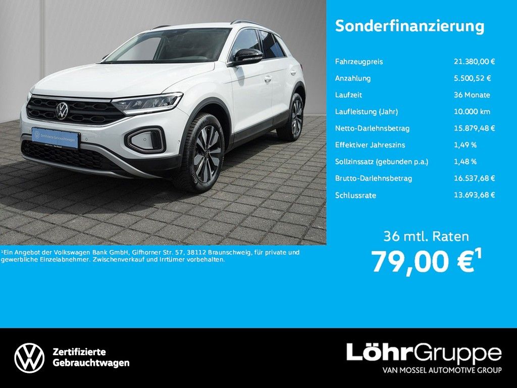 Volkswagen T-Roc 1.0 TSI GOAL /Navi/ LED/ ACC/ DAB+