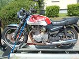 Suzuki GSX 400 mit Motor Suzuki GR 650 Einzelstück - SUZUKI GS 400