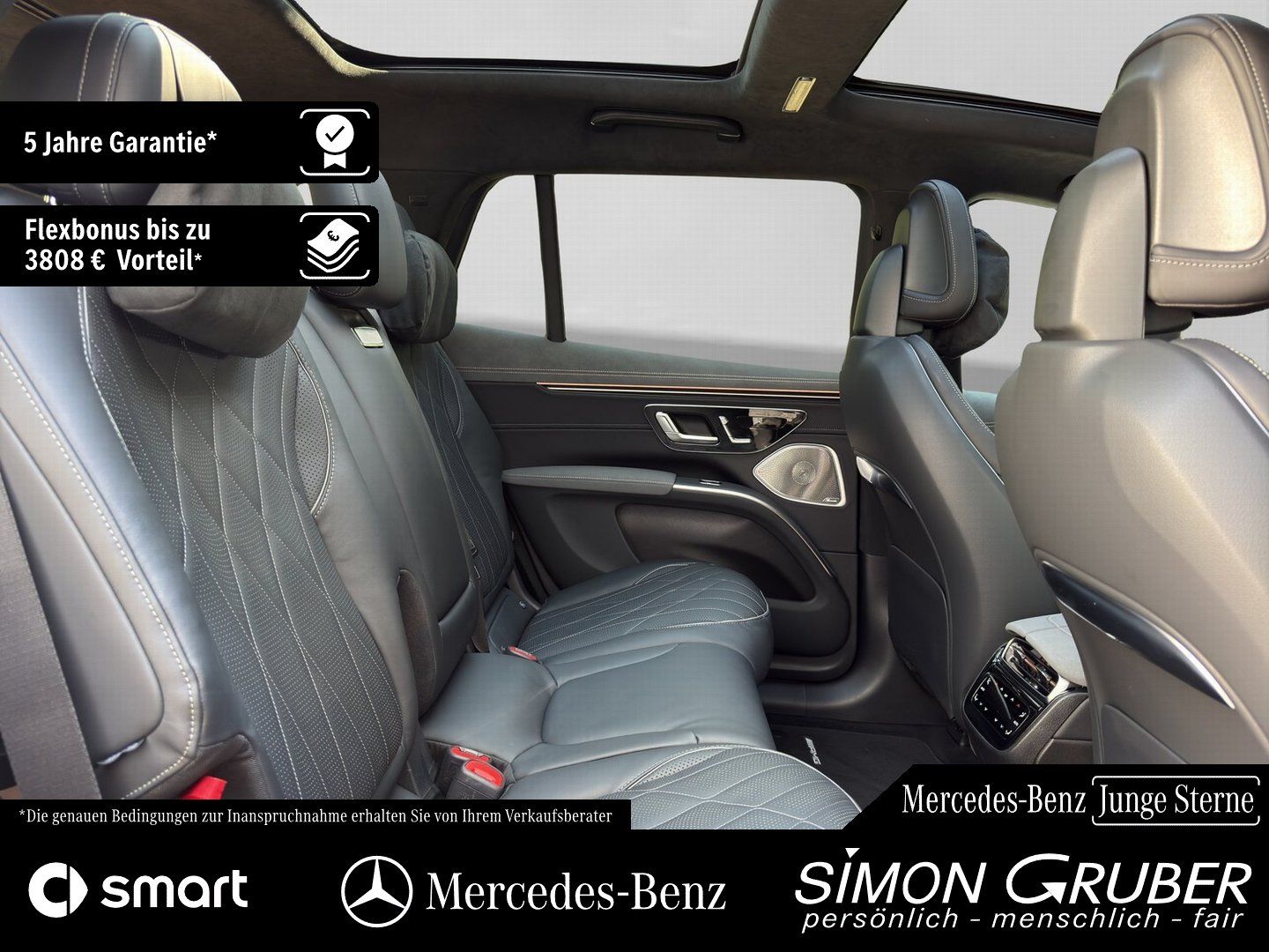 Fahrzeugabbildung Mercedes-Benz EQS 580 4M SUV AMG Premium+ Massage AHK 7 Sitze