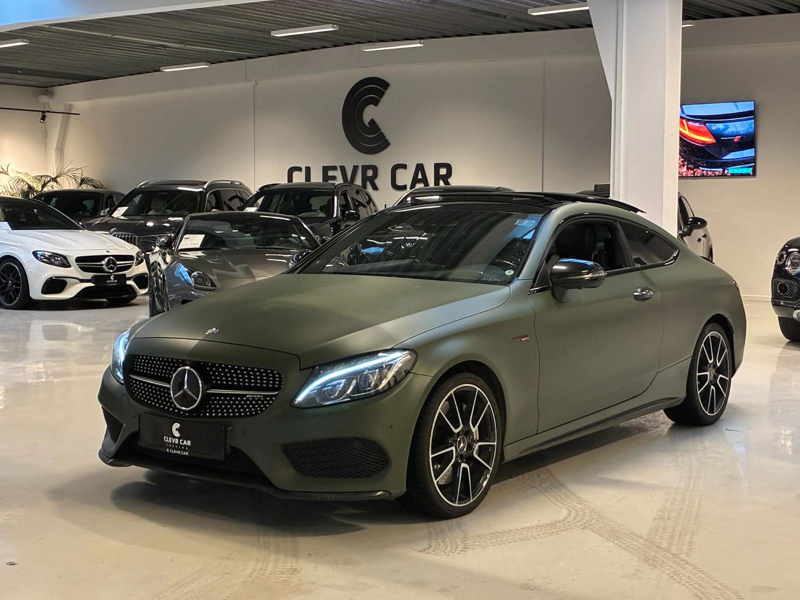MERCEDES-BENZ C43 AMG 4Matic+ACC+PANO+360+BURMESTER+HUD+MEMO++