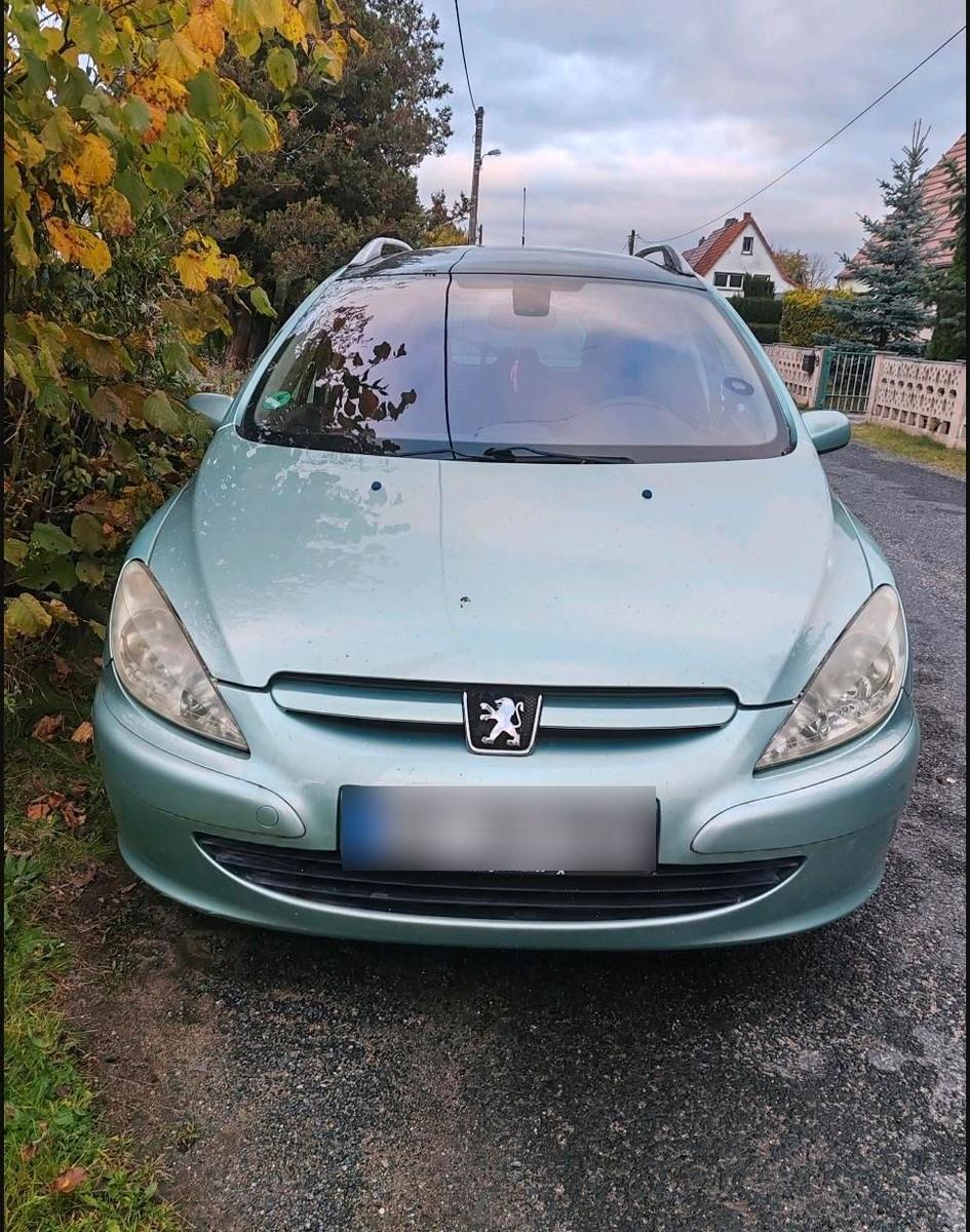 Peugeot 307 2008 — rear view