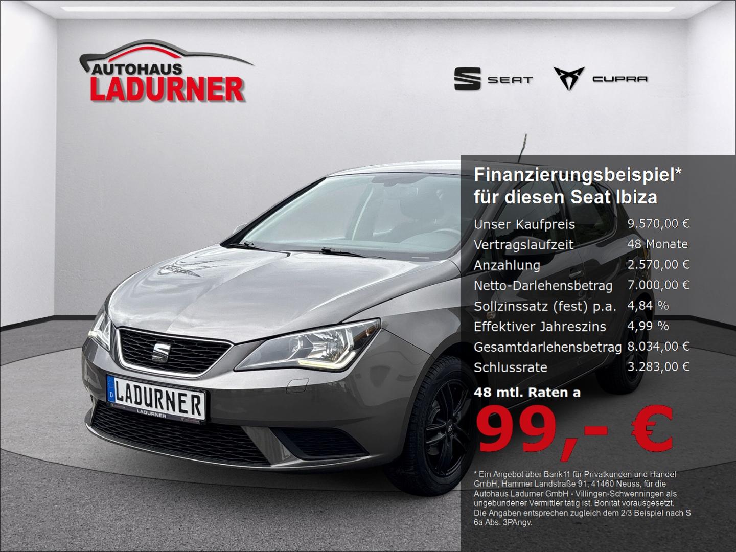Seat Ibiza Style 1,2 TSI 90 PS *SHZ+PDC+KLIMAAUTO+ALU