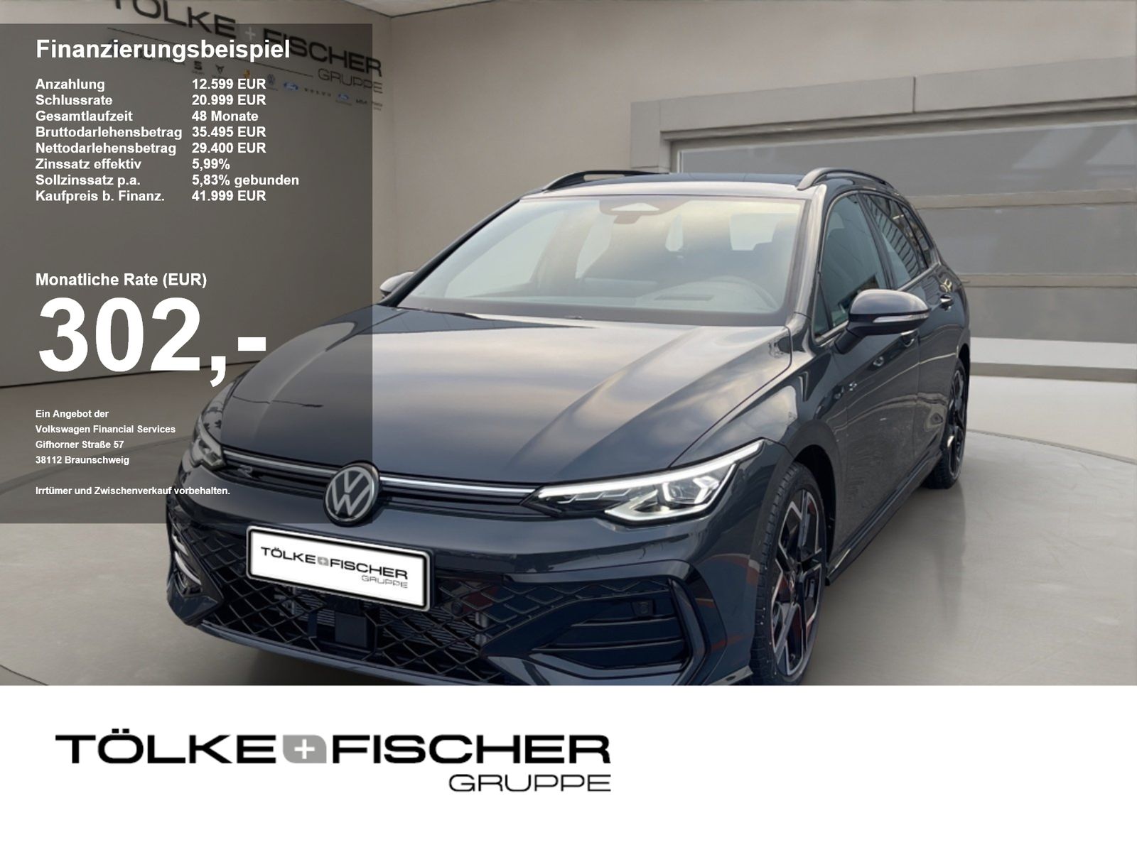 Volkswagen Golf Variant 2.0l TDI DSG ACC WKR Rückfahrkamara foto 1