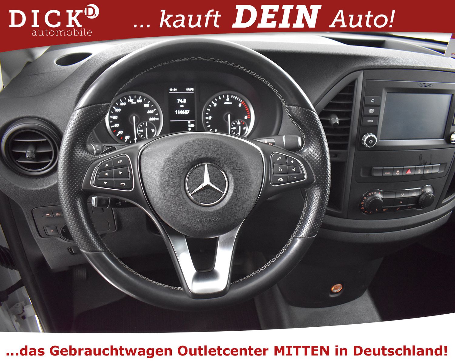 MERCEDES-BENZ Vito 114d 7G RWD KLIM+NAV+LED+STDHZ+SHZ+KAM+REGA - Image 11