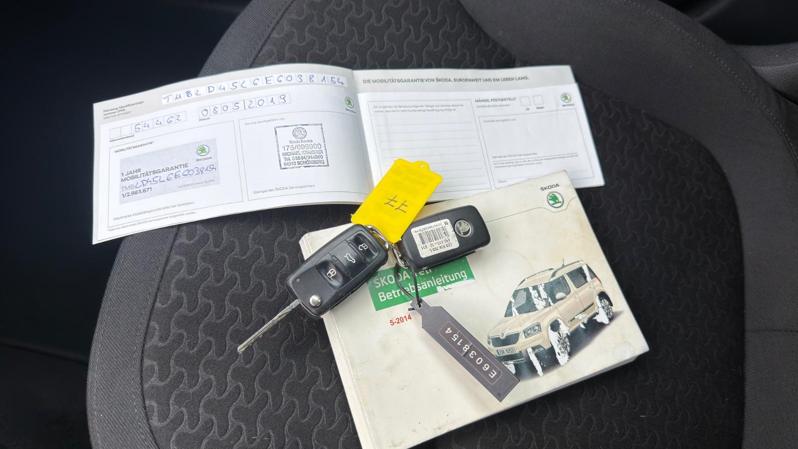 Skoda Yeti 2.0 TDI 4x4 DSG Elegance 140ch - 2 ème main - Pneus toutes saisons - Bi-xénon - Carnet entretien