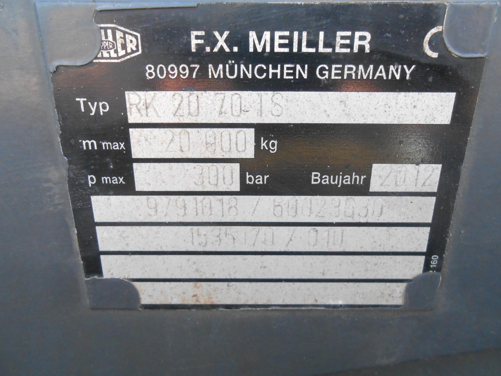 Andere Meiller Abrollkipper Haken Aufbau RK 20.70TS