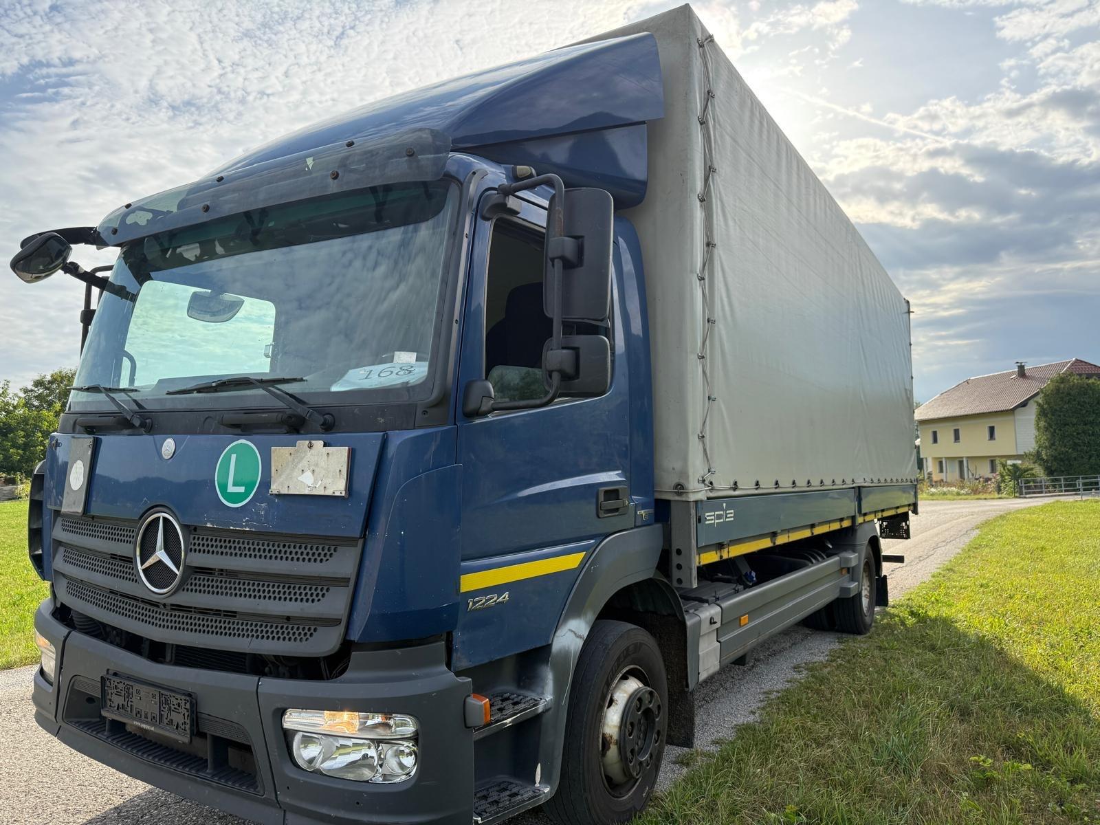 Mercedes-Benz ATEGO 1224 PRITSCHE PLANE + LBW EURO6