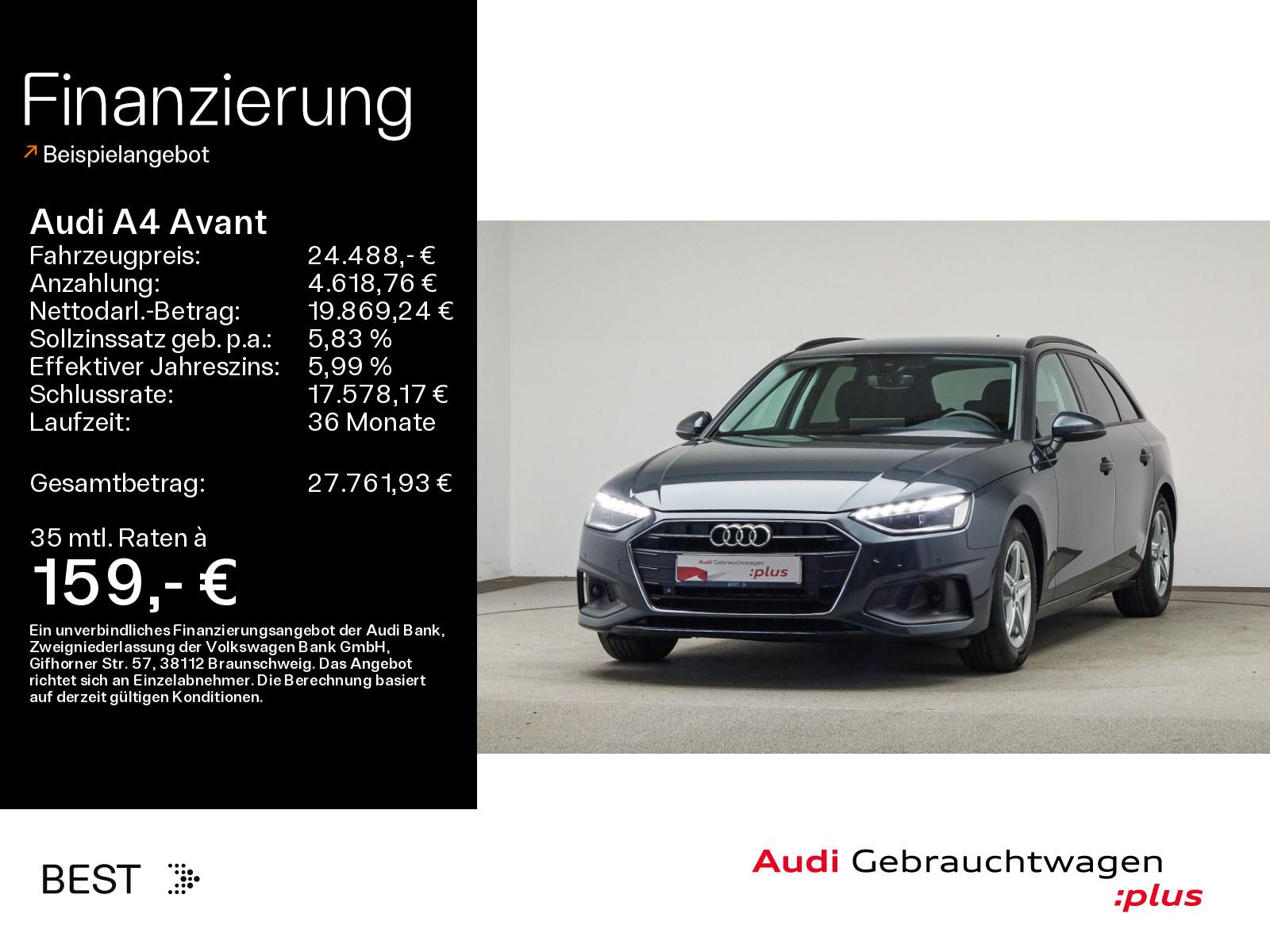 Audi A4 Avant 35 TDI Business, LED, Kamera, Interface