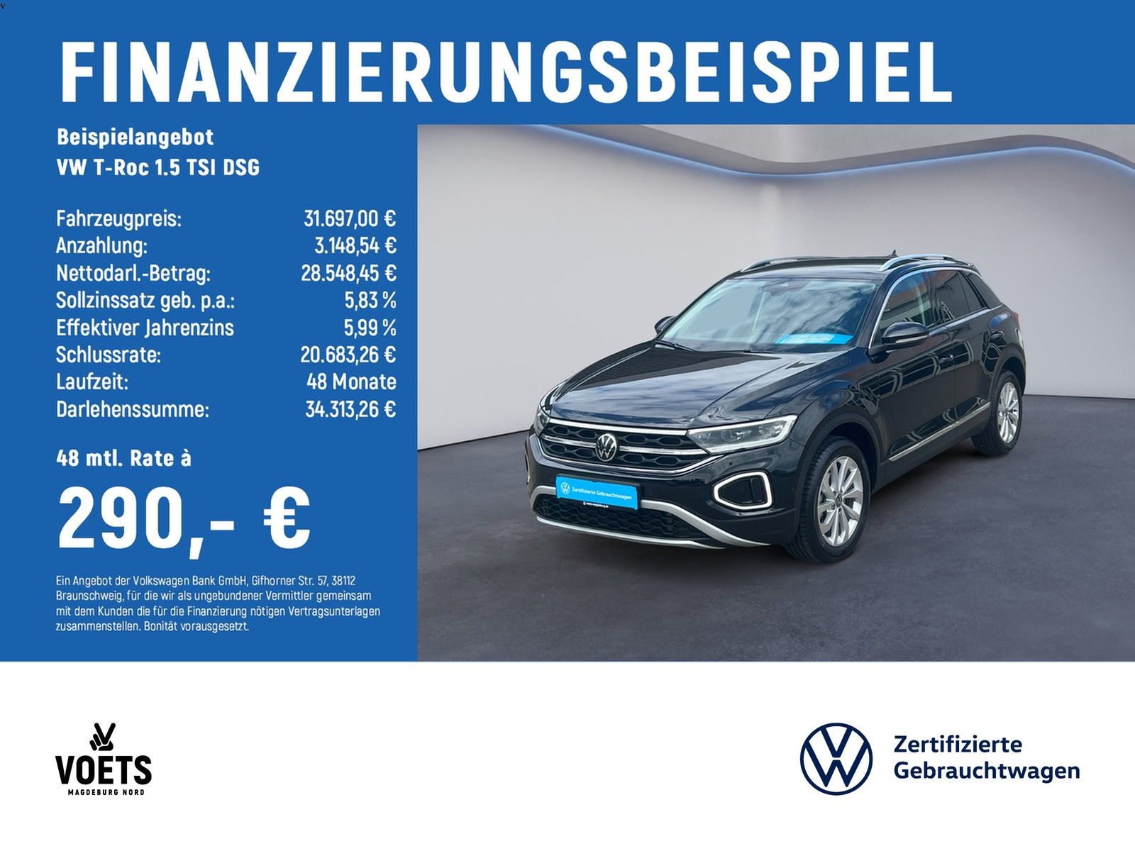 Volkswagen T-Roc 1.5 TSI DSG Style LED AHK NAVI ACC KAM foto 1