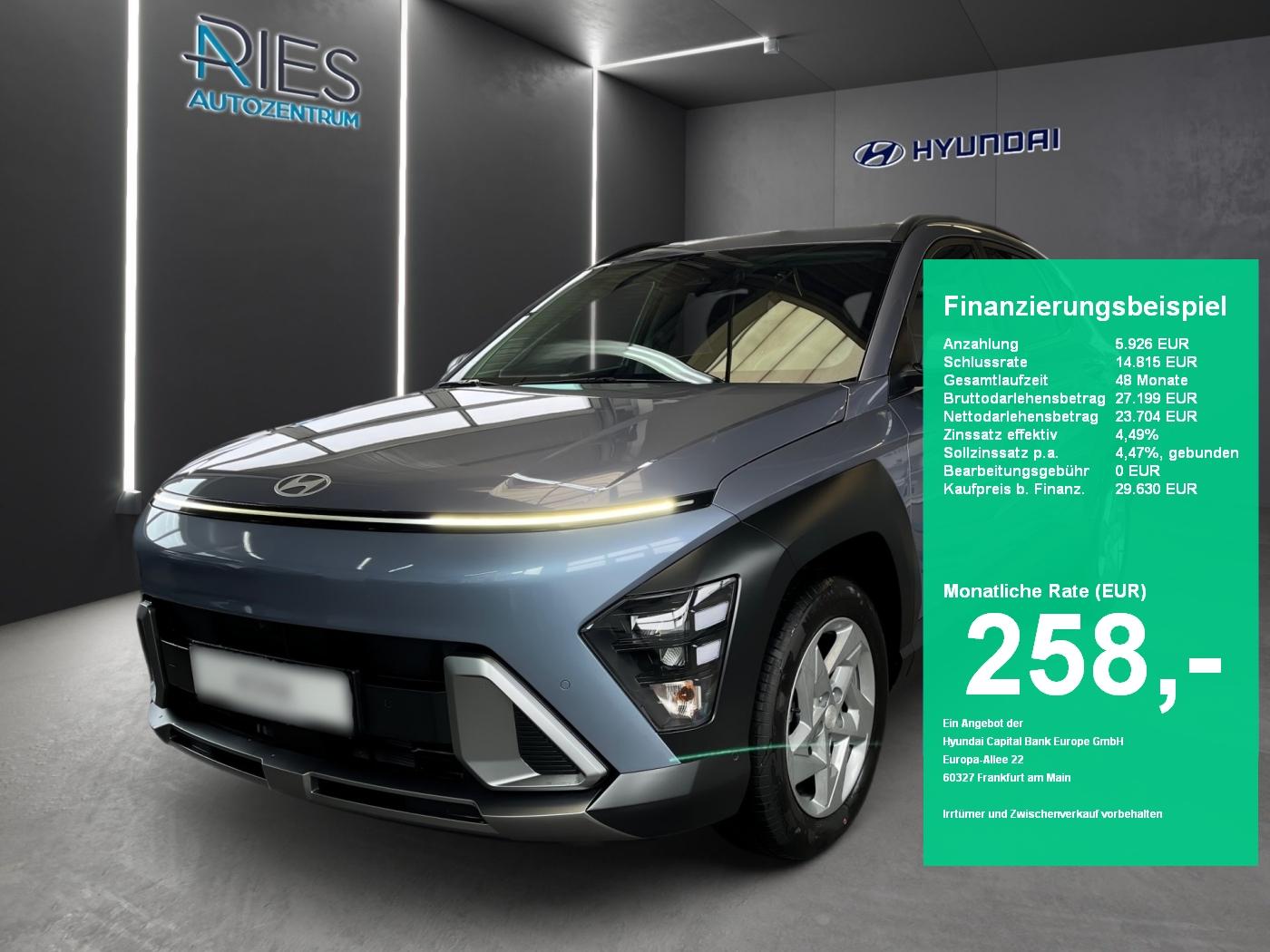 Hyundai KONA SX2 1.6 T-GDI 360*KlimaA*LED*Navi*SHZ*ACC