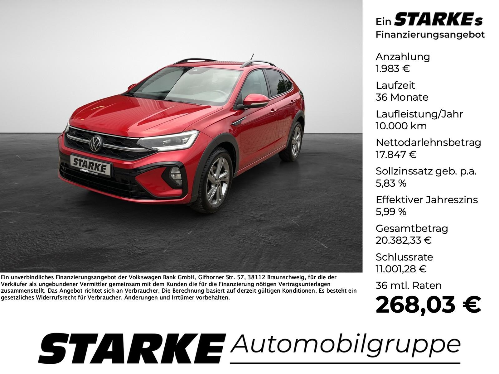 Volkswagen Taigo 1.0 TSI DSG R-Line AHK Navi LED Kamera PD, миниатюра 14