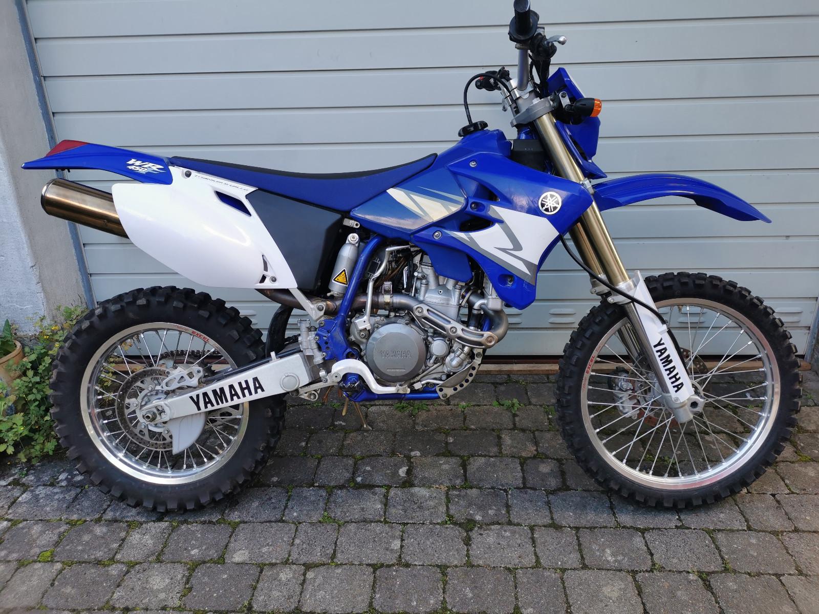 Yamaha WR 450F 2006 — interior