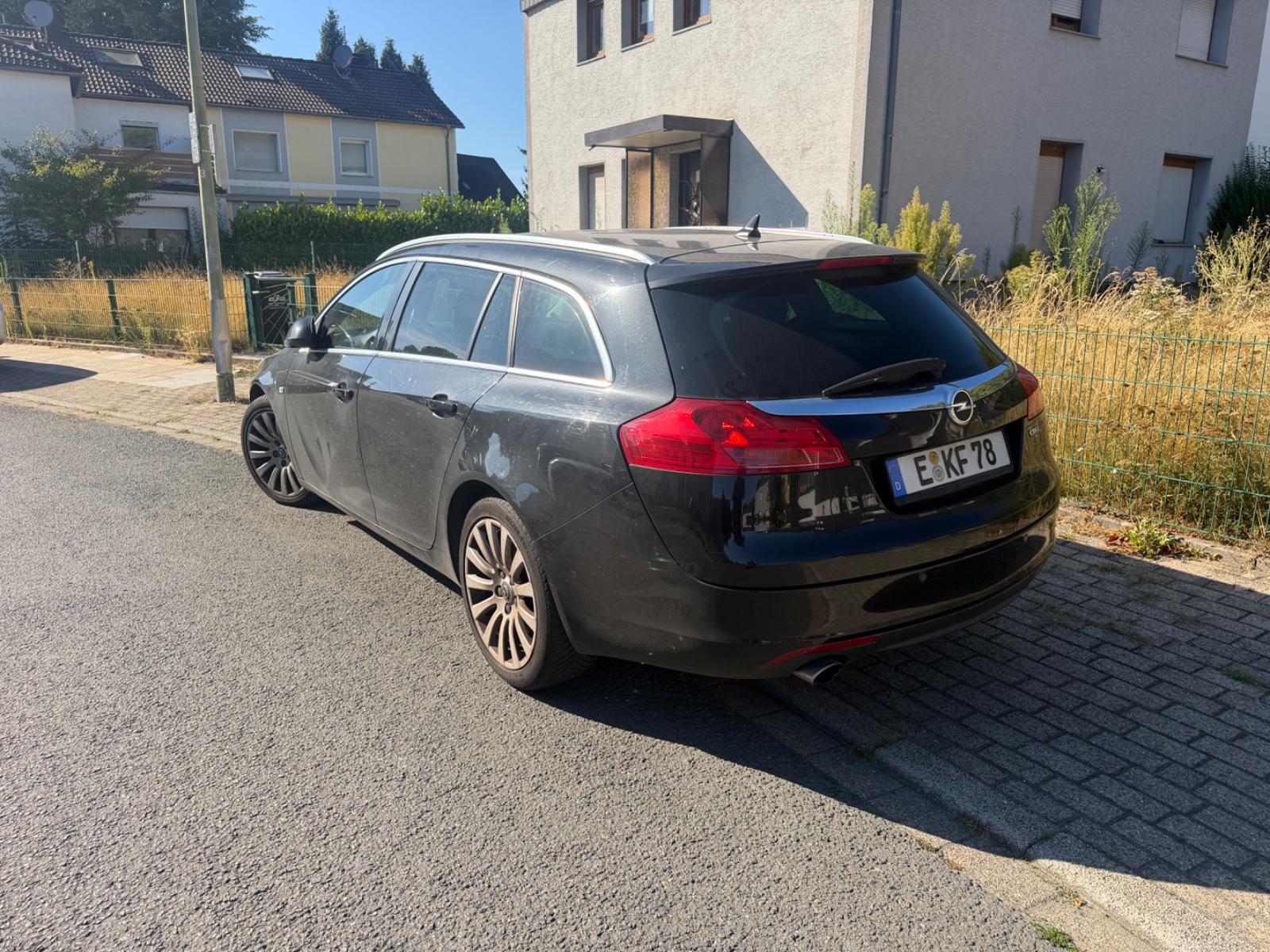 Opel Insignia 2010 — вигляд ззаду