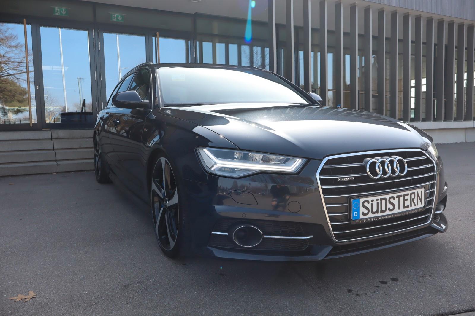 Audi A6 Avant 3.0 BiTDI V6 320 ch BVA quattro S Line / Toit panoramique / Bose / Matrix LED / Caméra de recul