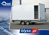 Blyss Kofferanhänger 400x200x200cm 2700kg  Angebot - Pkw-Anhänger 400kg
