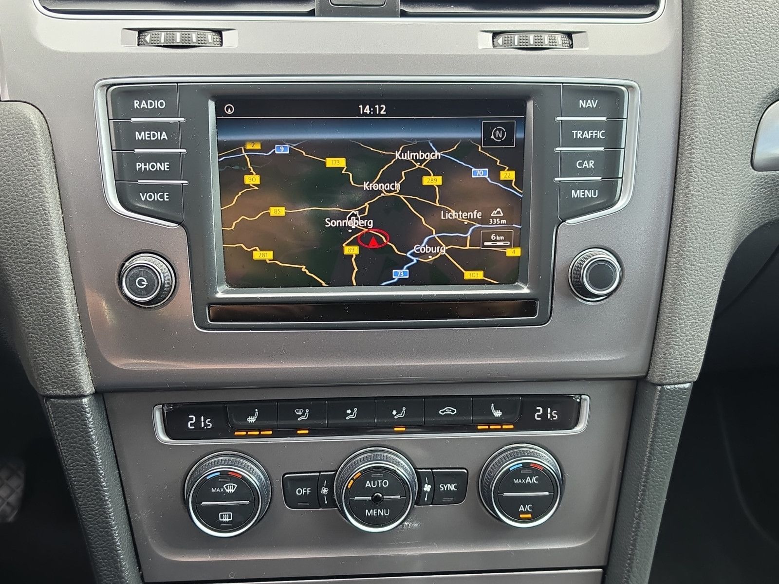 Fahrzeugabbildung Volkswagen Golf VII Variant Trendline BMT NAVI KLIMA SHZ