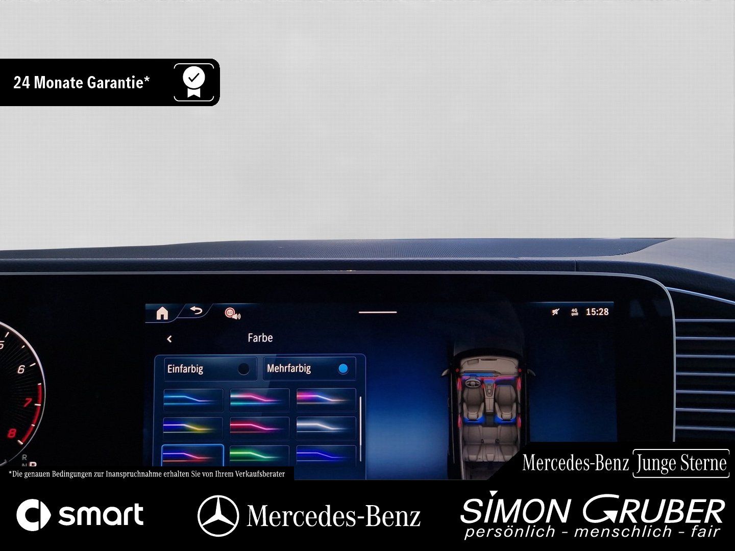 Fahrzeugabbildung Mercedes-Benz GLE 580 4M Pano Airmatic Sitzklima HUD Burm AHK