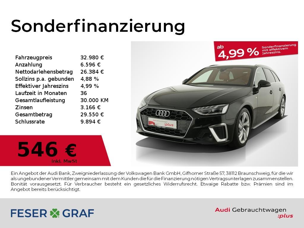 Audi A4 35 TDI Avant S line S tronic Matrix/Pano/Stan