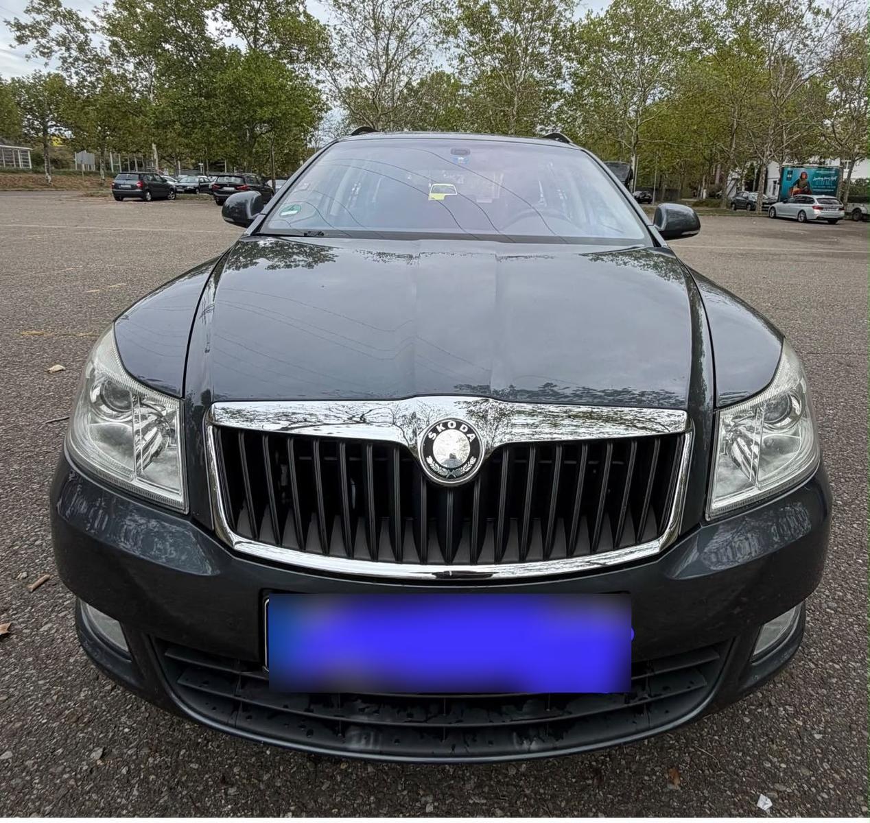 Skoda Octavia 2009 — rear view